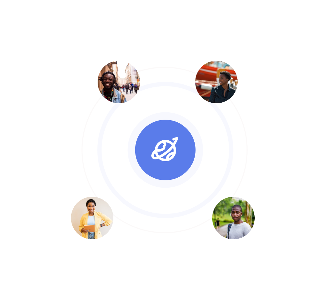 Community of travelers connected through Journita